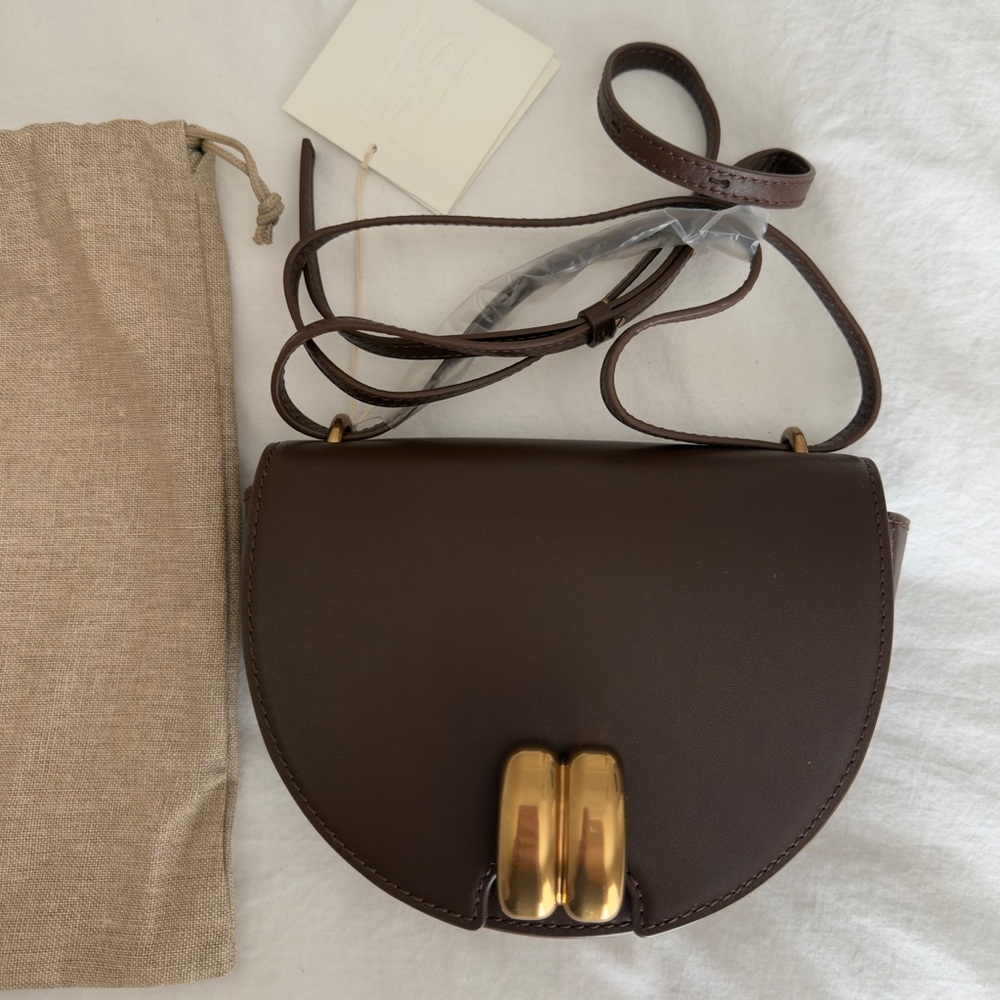 By Malene Birger Cebelie leather cross-body bag